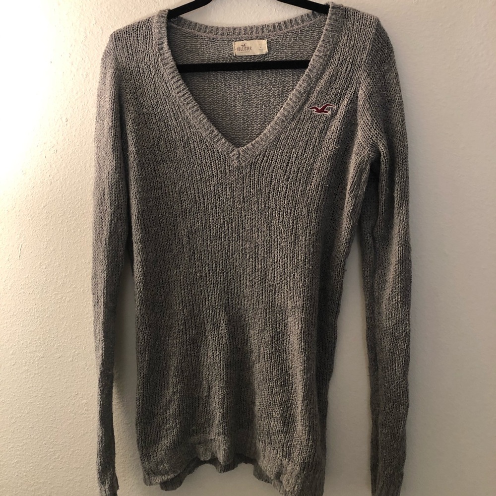 Hollister Gray Sweater
